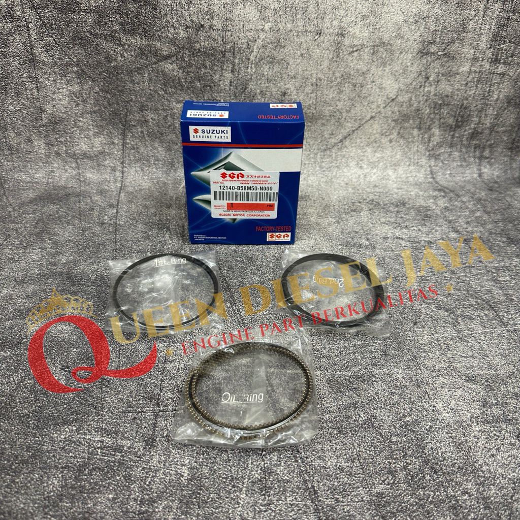Ring Seher Set / Ring Piston Suzuki Ertiga (K14B) / Honda Jazz IDSI / Vtec 1set (STD-0.50) 12140-B58
