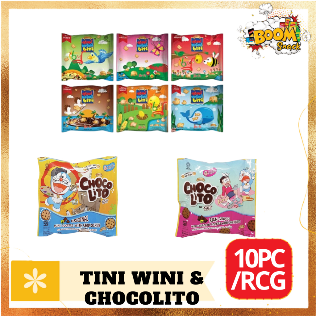 

TINI WINI DAN CHOCOLITO ISI 10PCS/RCG