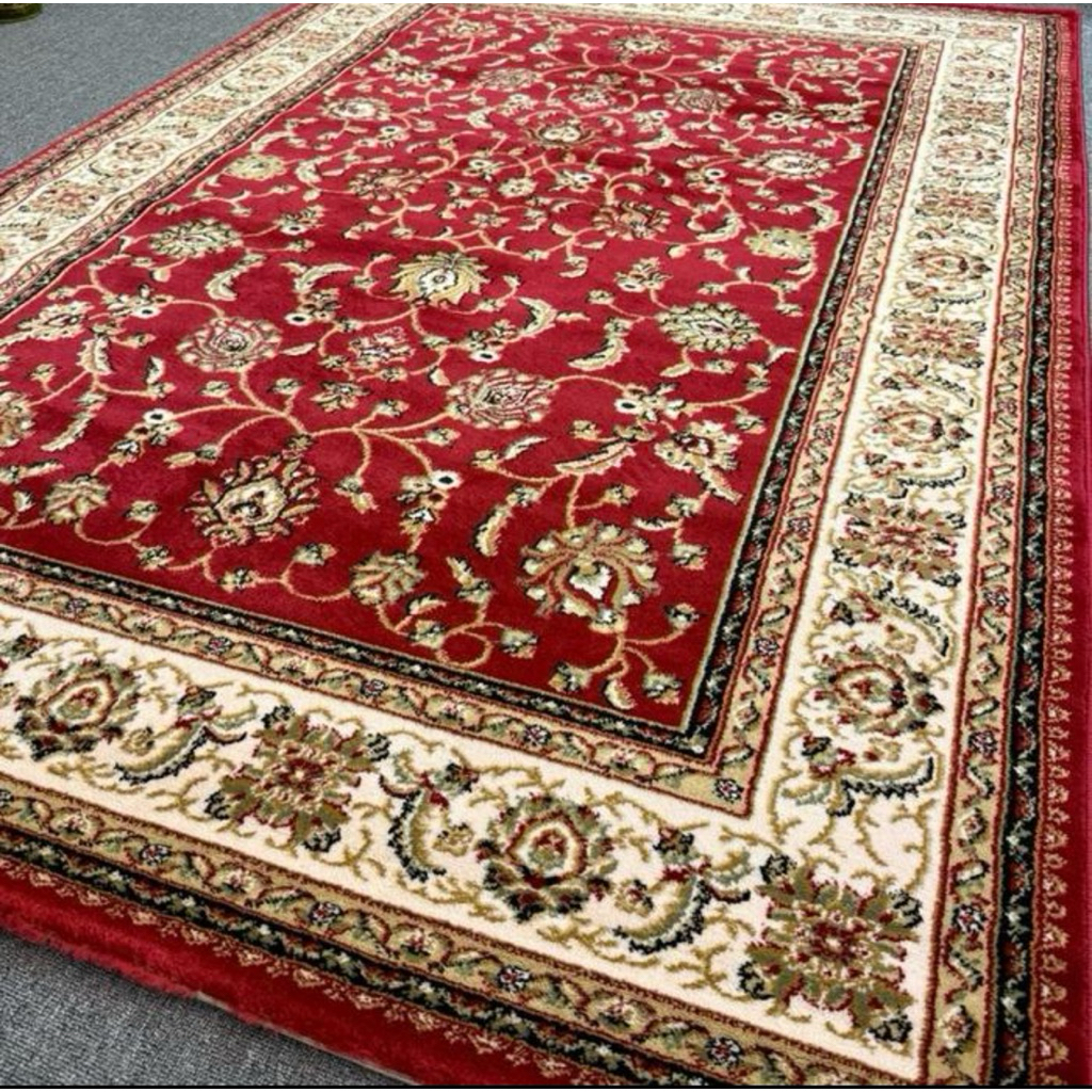 karpet permadani klasik 160x230 empuk tebal mewah