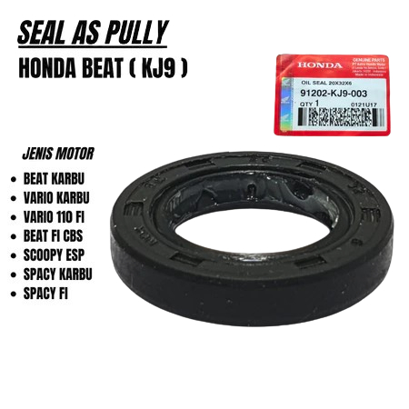 SEAL AS PULLY DEPAN BEAT KARBU 20X32X6 KJ9 KVB