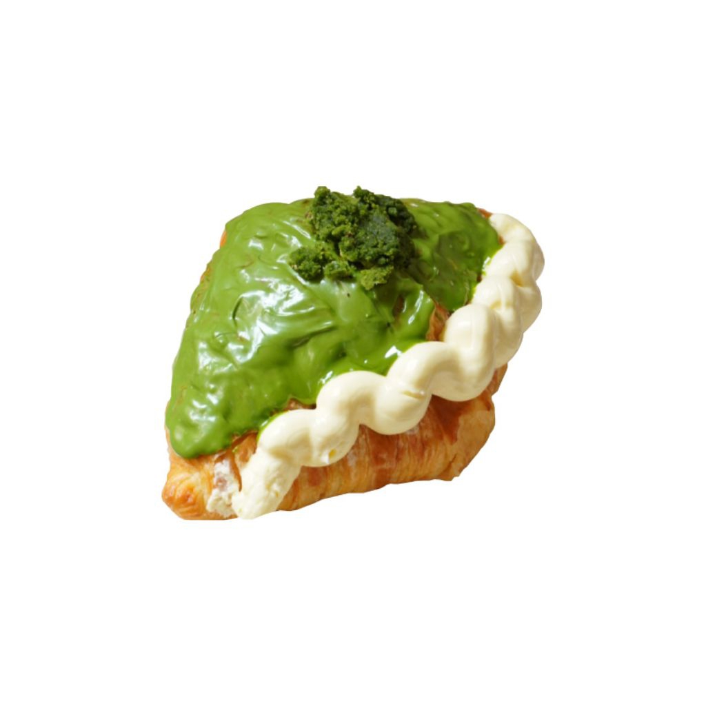 

Matcha Cheese Croissant