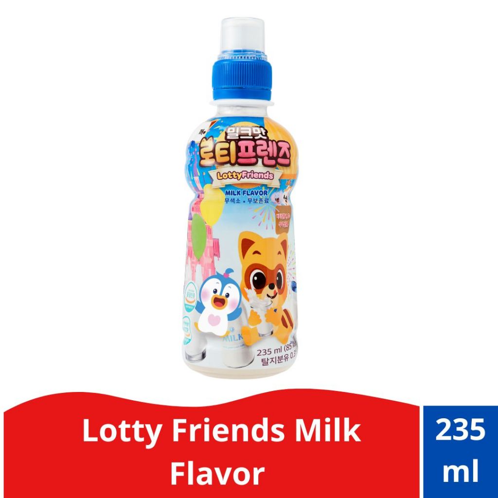 

Lotty Friends Milk Flavor - Minuman Rasa Susu 235ml