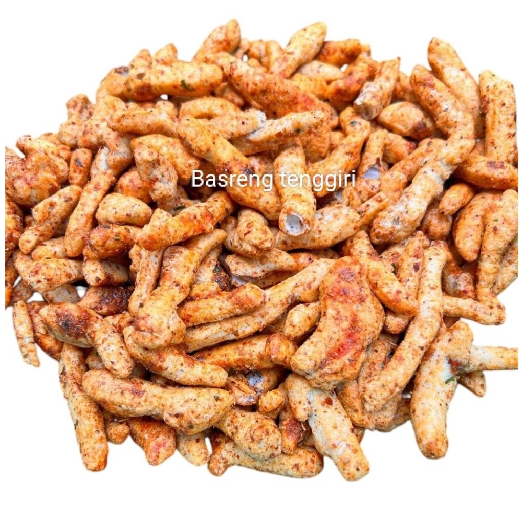 

Basreng Tenggiri Viral Pedas Daun Jeruk 70gr -250gr