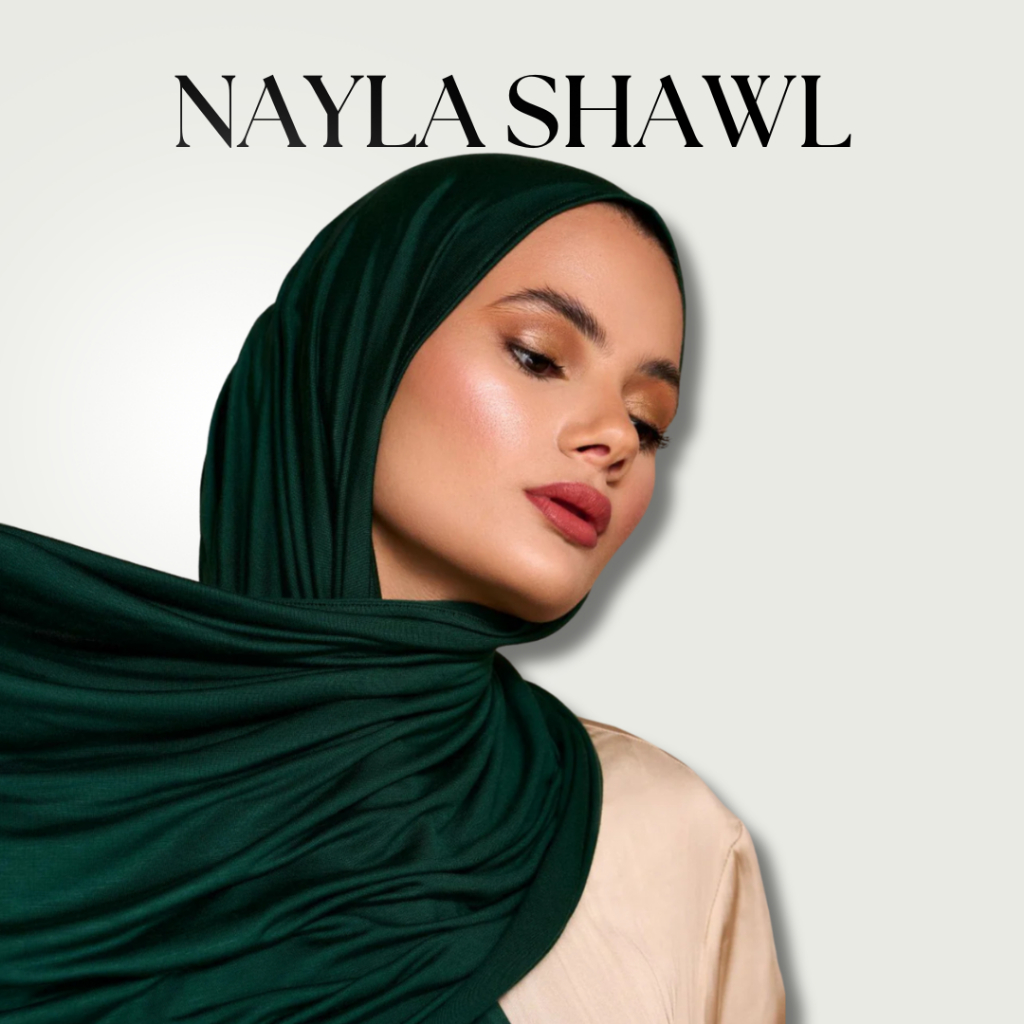 ANELA HIJAB - Pashmina Jersey Premium Jumbo - Pasmina melenyot  Shawl - Kerudung Malaysia Anti Lecek