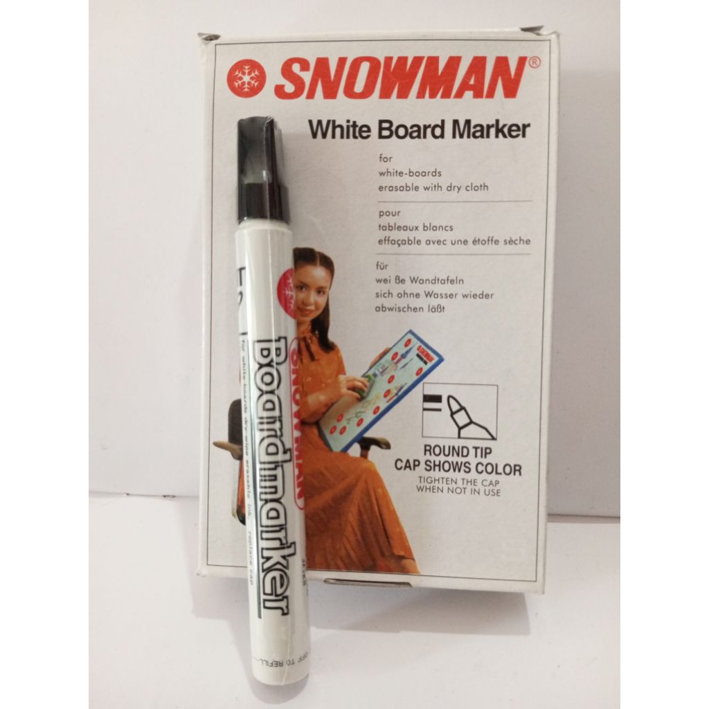 

Spidol snowman whiteboard bg12 | snowman whiteboard bg-12