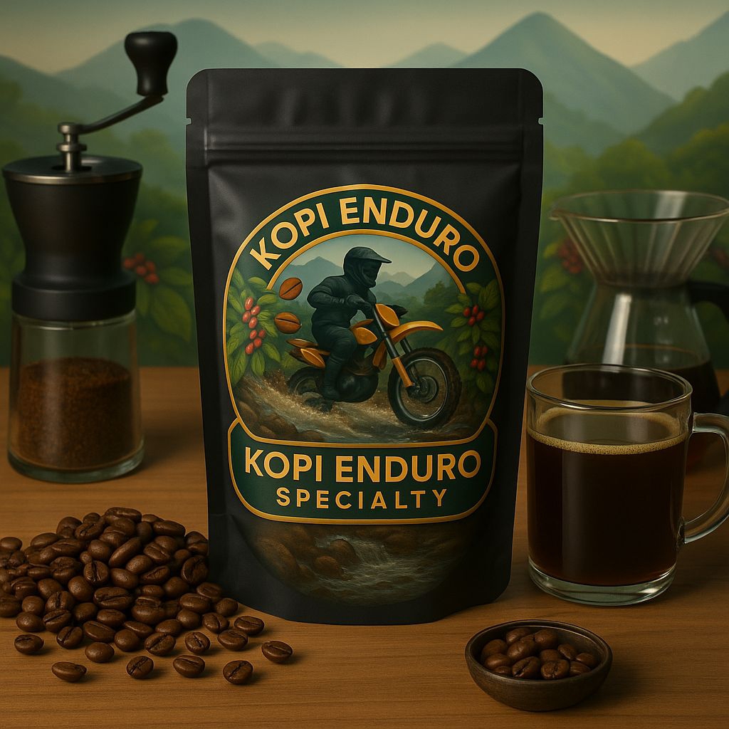 

Enduro Kopi Specialty Grade process Semi-Washed (Wet Hulled / Giling Basah) Bubuk Kopi & Biji Sangrai Roasted Beans 100% Arabika Lokal I Fresh Roasting