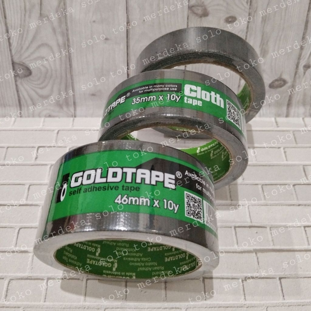 

Isolasi Lakban / Linen Hitam Goldtape 1in (24mm)