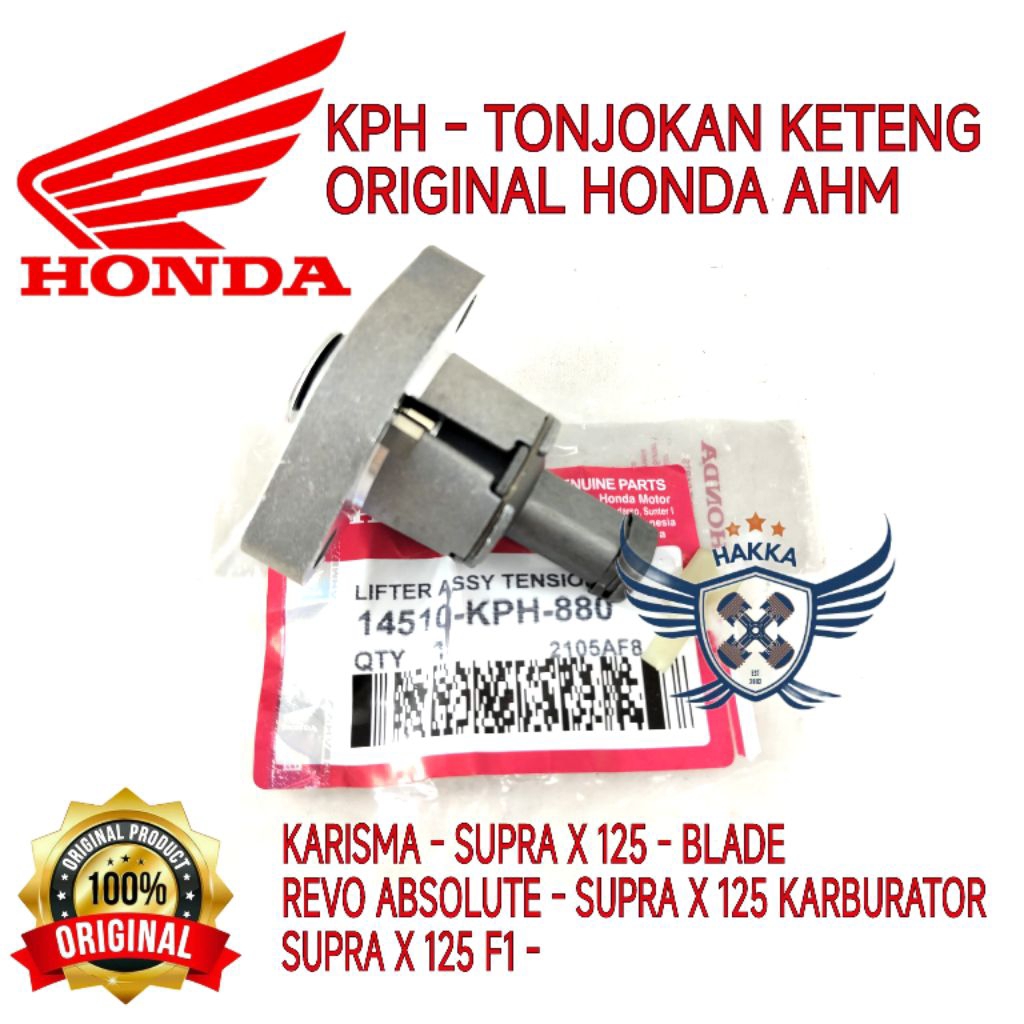 KPH ORIGINAL TONJOKAN KETENG HONDA KHARISMA, TONJOKAN KETENG HONDA SUPRA X 125, TONJOKAN KETENG HOND