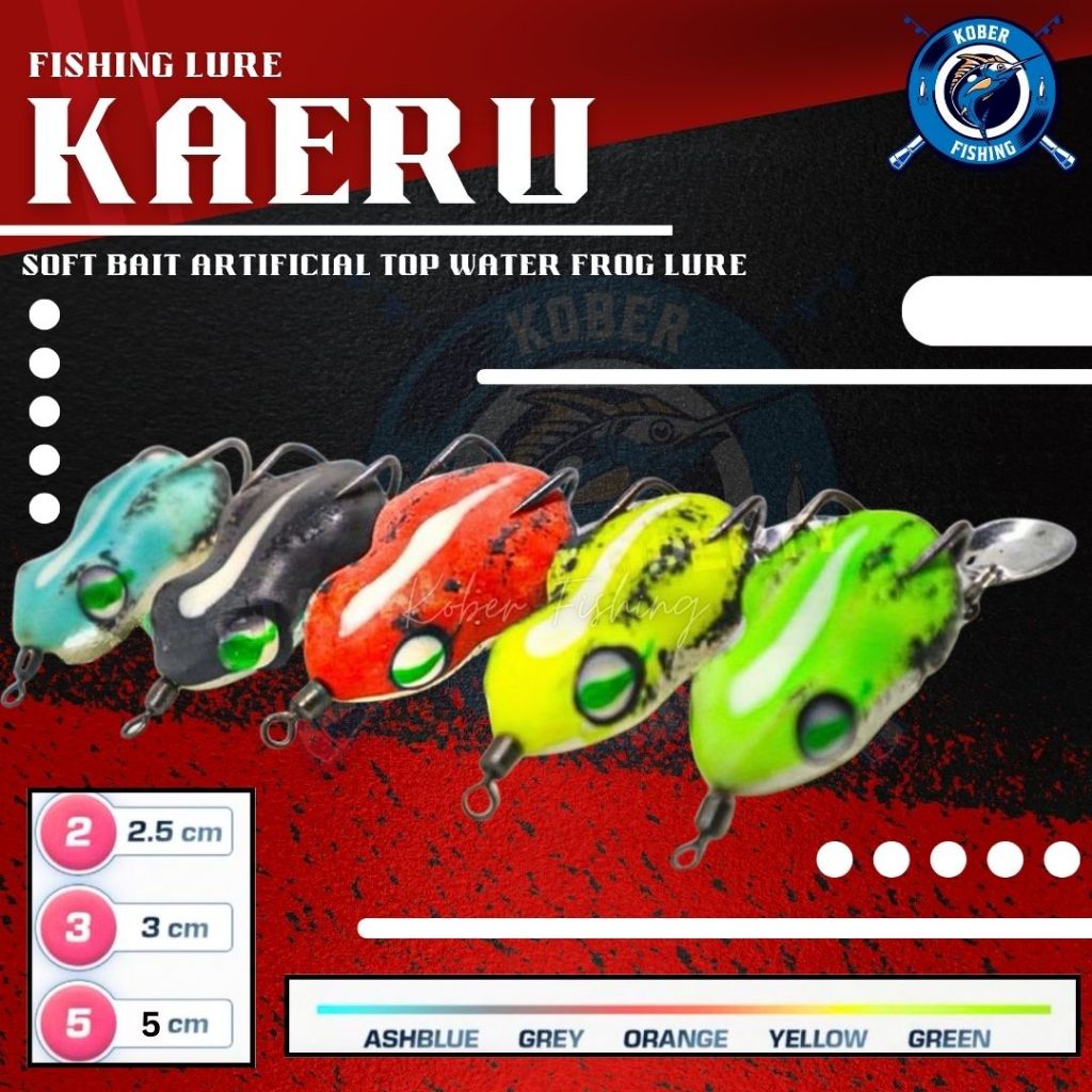 SOFT FROG /SOFT BAIT / FROG LURE KAERU