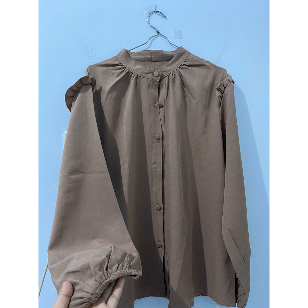 Blouse Ruffle - Preloved