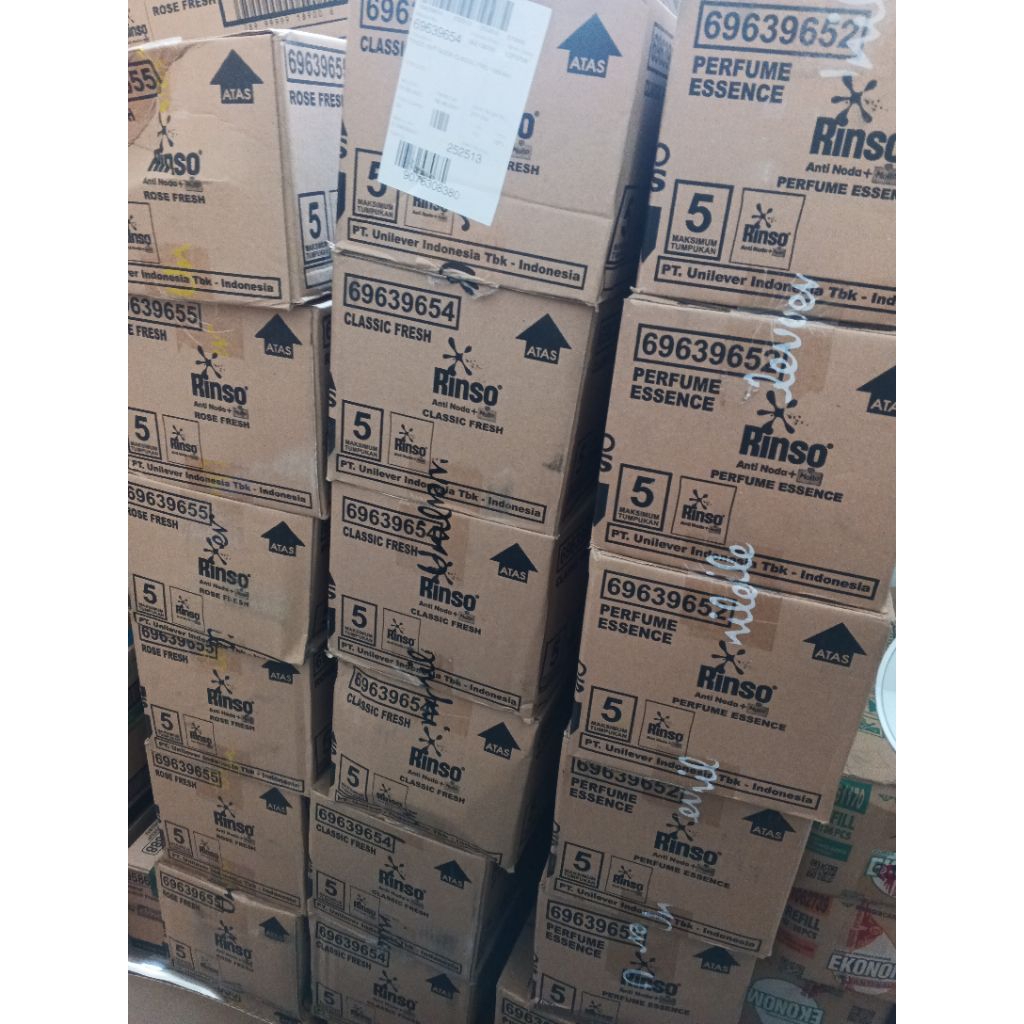 RINSO PK KARTON 126 × 40G (SACHET)