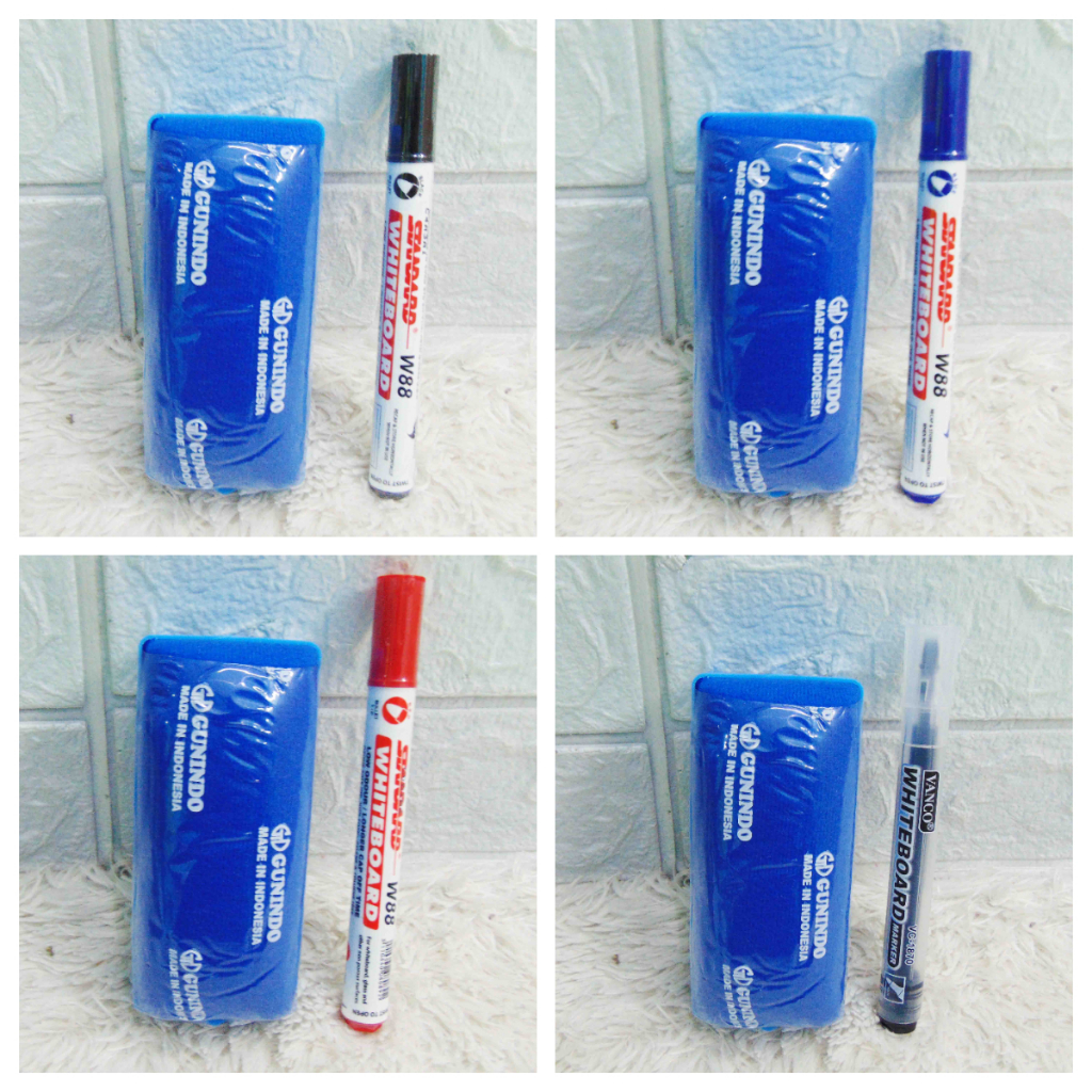 

PAHE-SPID PAKET HEMAT SPIDOL DAN PENGHAPUS ALAT TULIS SNOWMAN VANCO GUNINDO