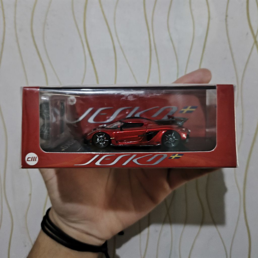 CM MODEL Koenigsegg Jesko Attack Red Candy