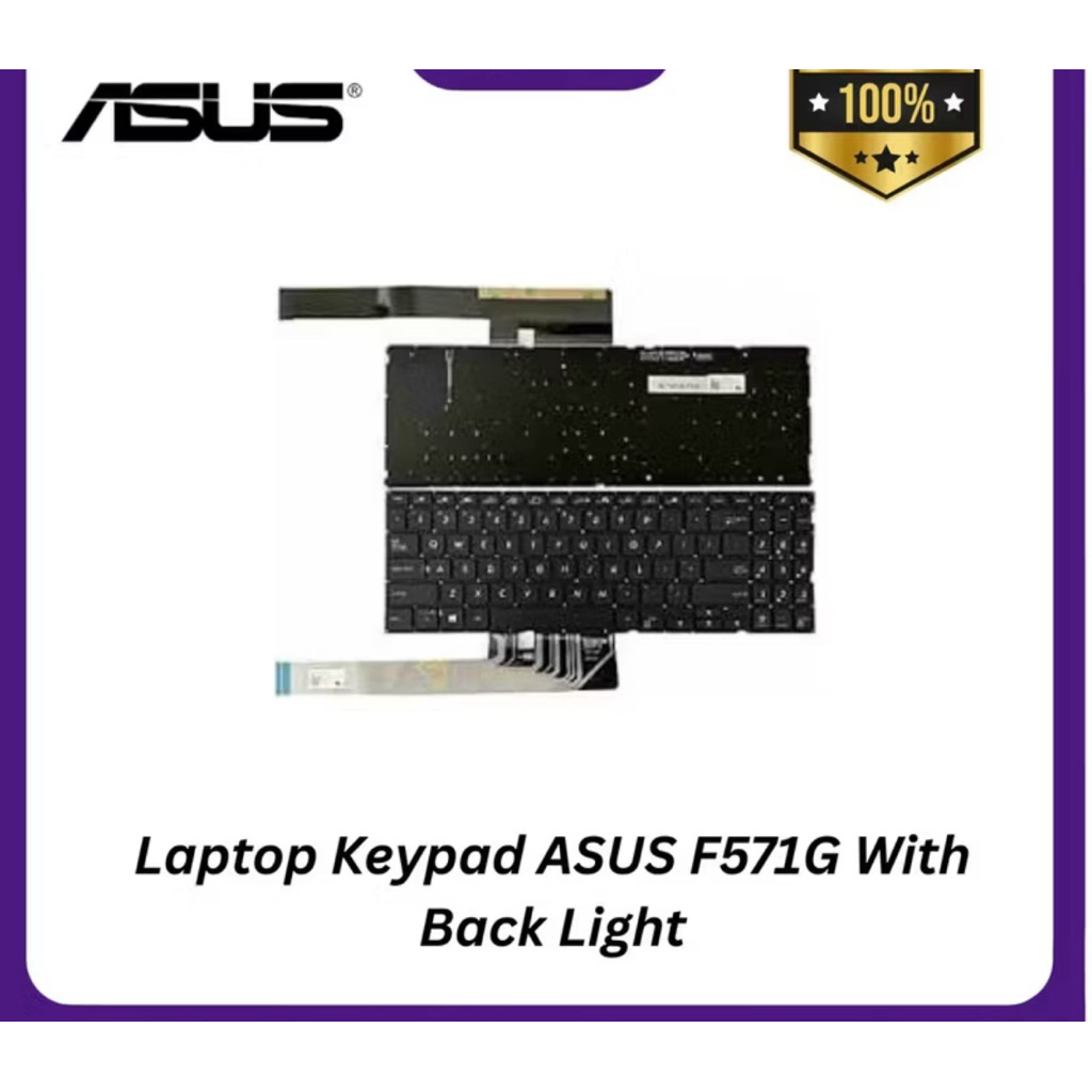 Keyboard Laptop Keypad ASUS F571G With BackLight