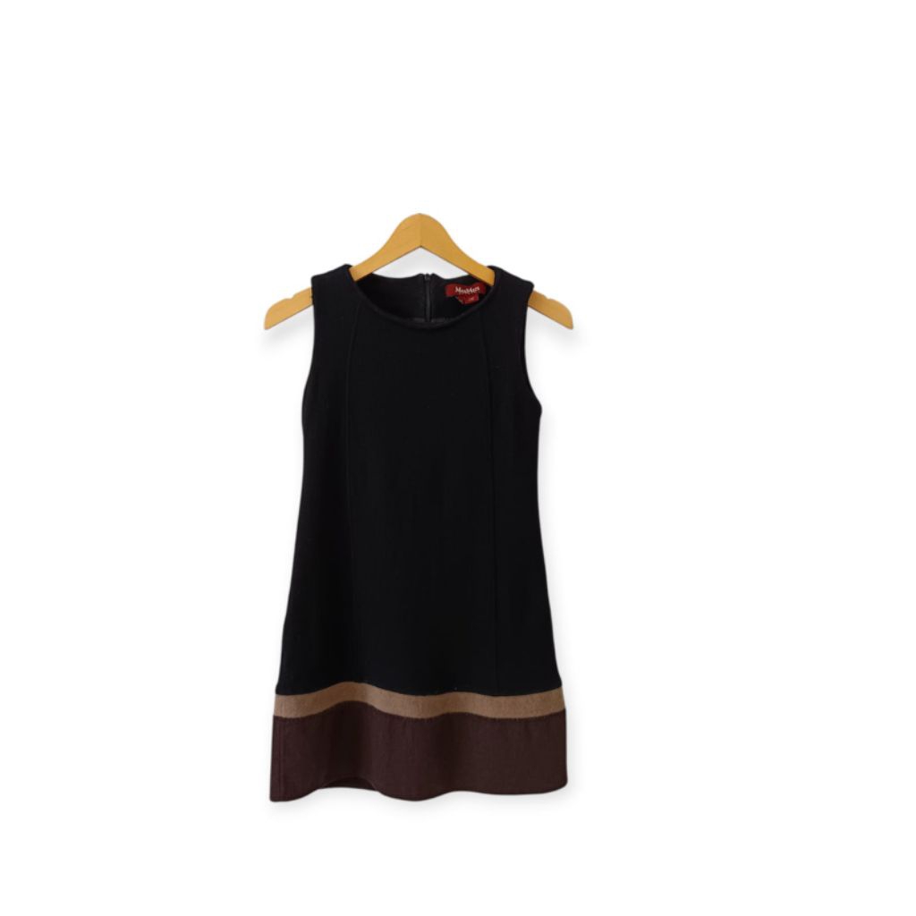 Maxmara Black Mini Dress