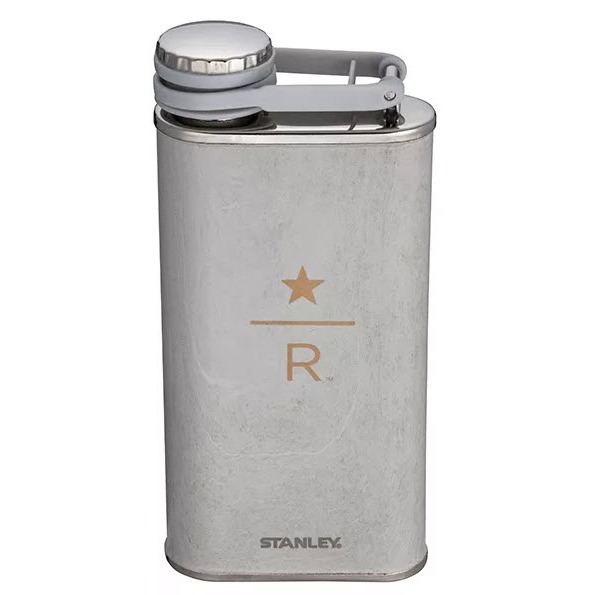Tumbler Starbucks Stanley Aero Flask R Star Reserve Gray 8OZ Stainless Coffee Short Pockey Bottle SS