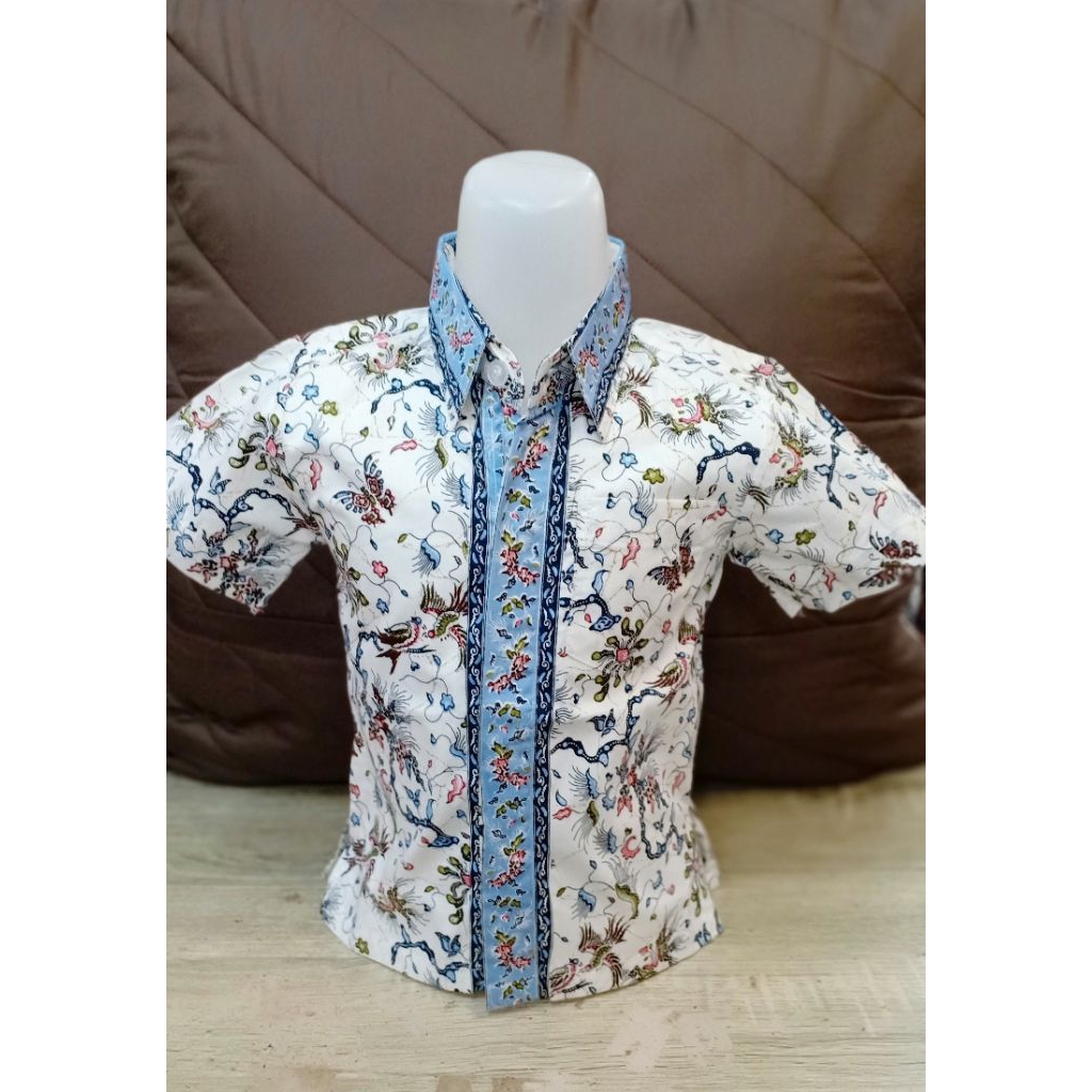 Toko bakul batik,kemeja batik anak lengan pendek