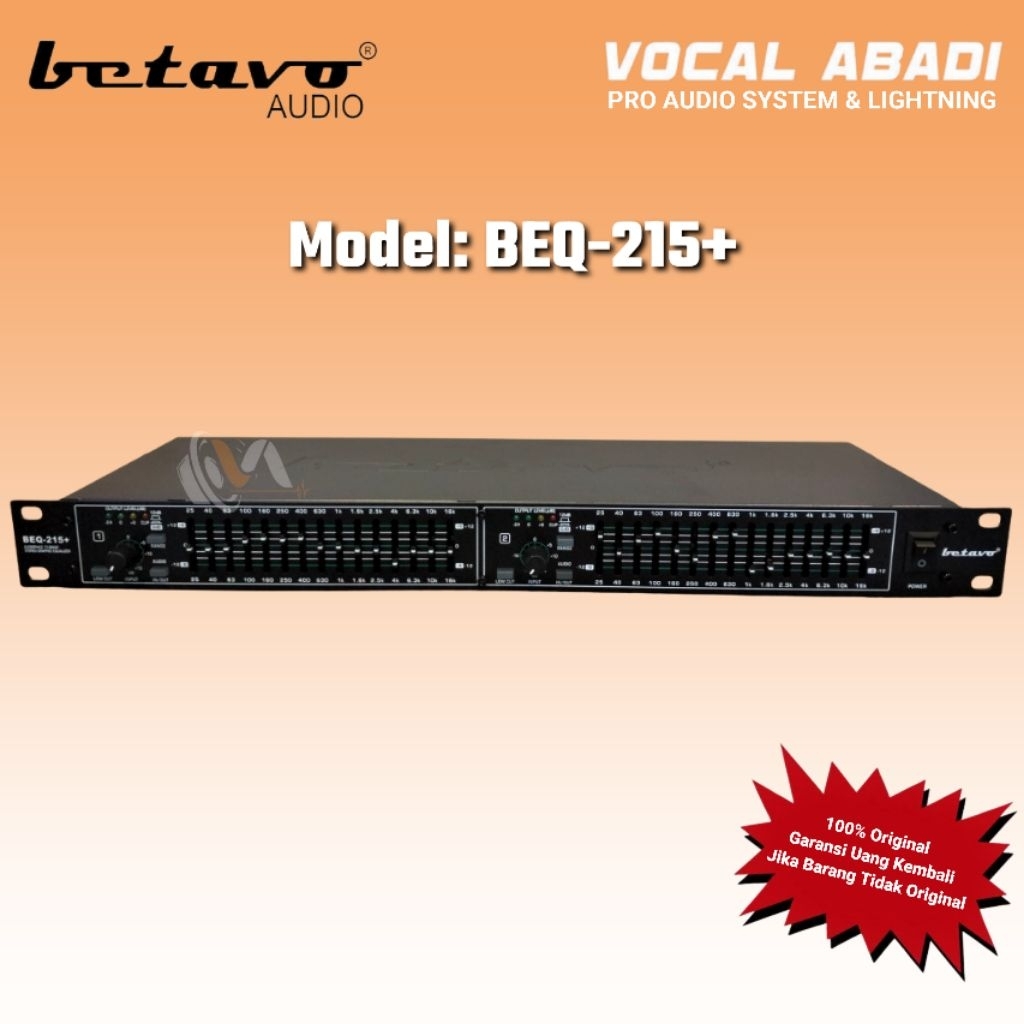 EQUALIZER BETAVO BEQ-215+