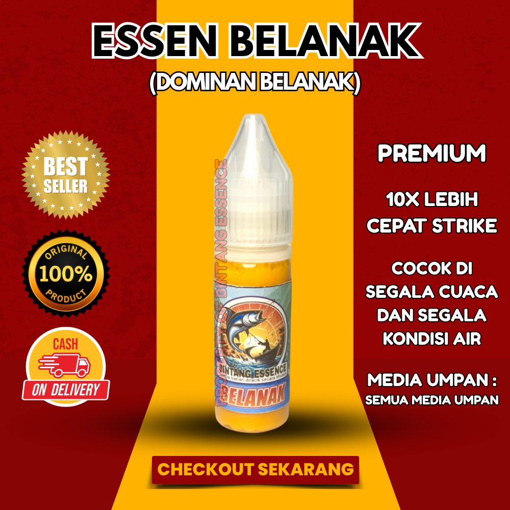 Essen Ikan Belanak Paling Gacor Super Premium Harian Galatama Indukan Babon Rame Isi 15ml