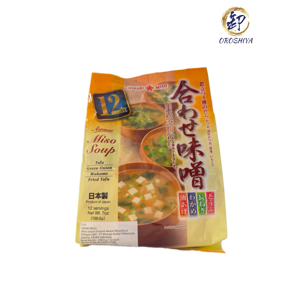 

Hikari Miso Awase Miso 198,6gr (12pcs)