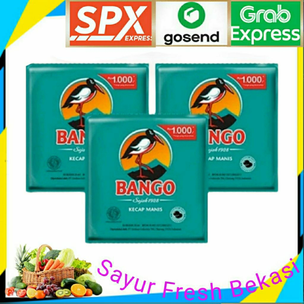 

Kecap Bango 18ml ( 3 Sachet ).