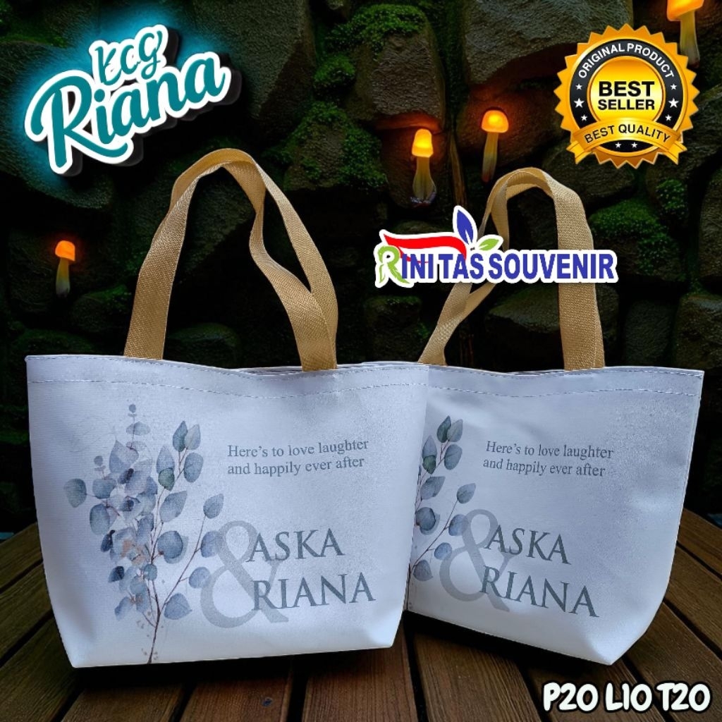 

Riana Bag Tassouvenir Pernikahan Murah Souvenir Wedding Custom Desain