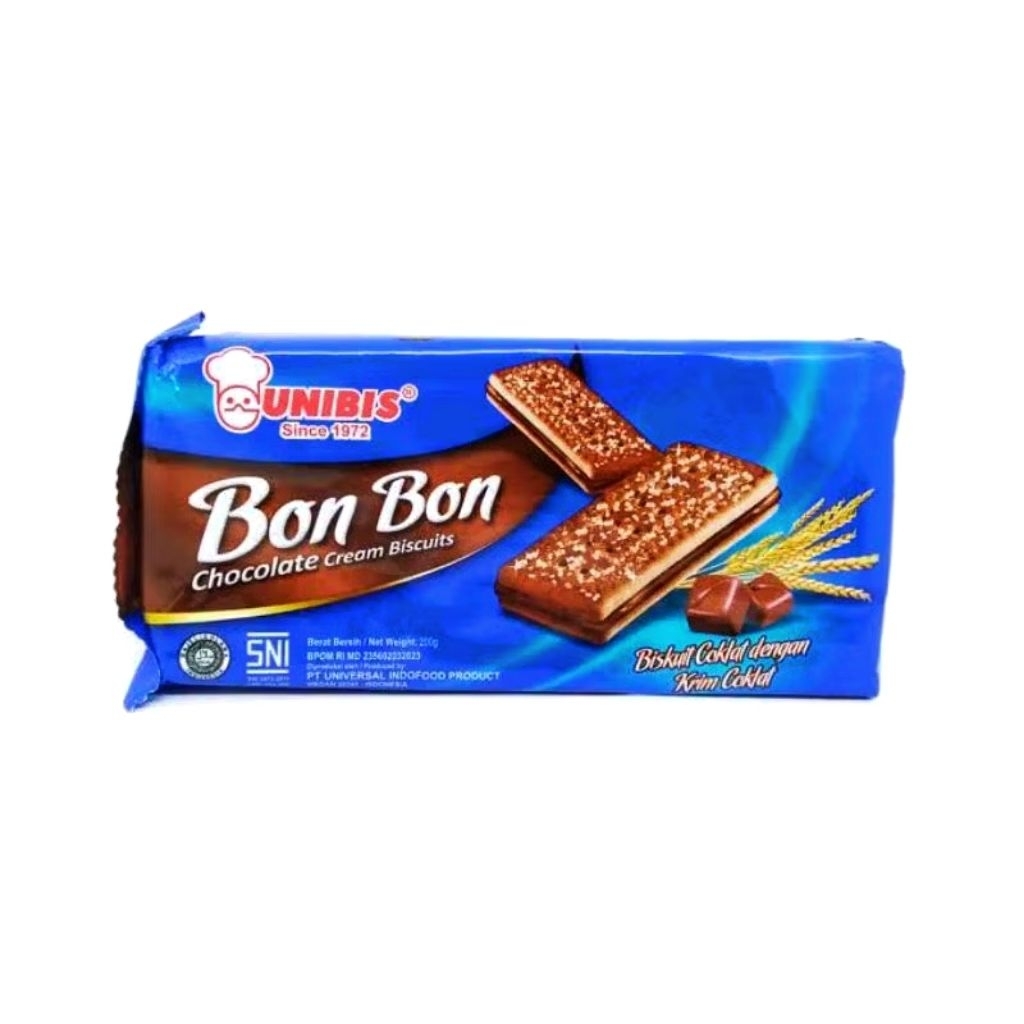 

Unibis BON BON chocolate cream biskuit 191 gram