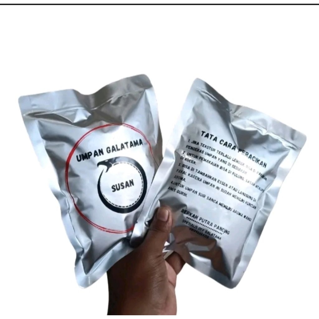 Umpan Mancing Galatama Lele Suir sanca Siap pakai