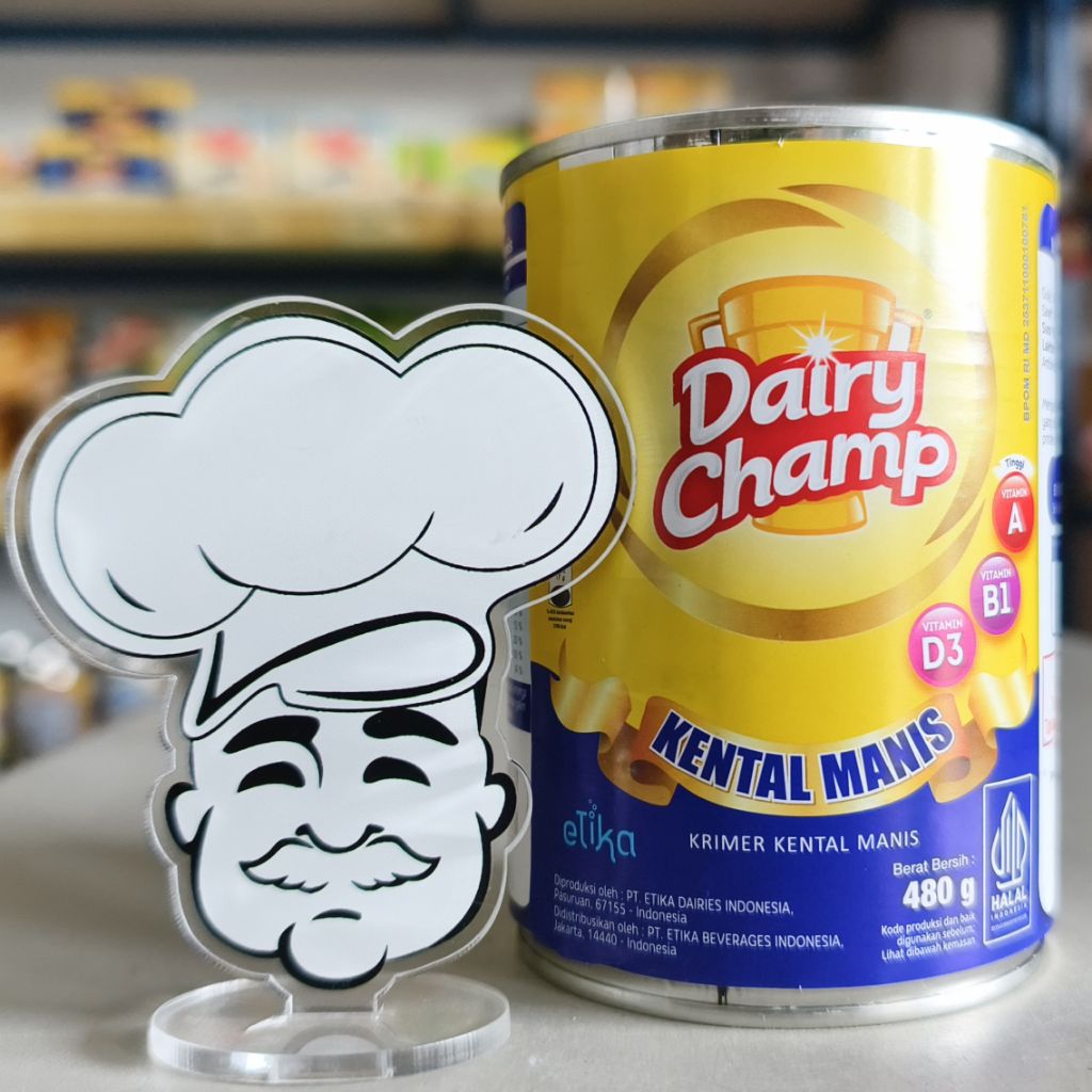 

Dairy Champ 500Gr / Susu Kental Manis Dairy Champ / SKM DairyChamp 500Gr