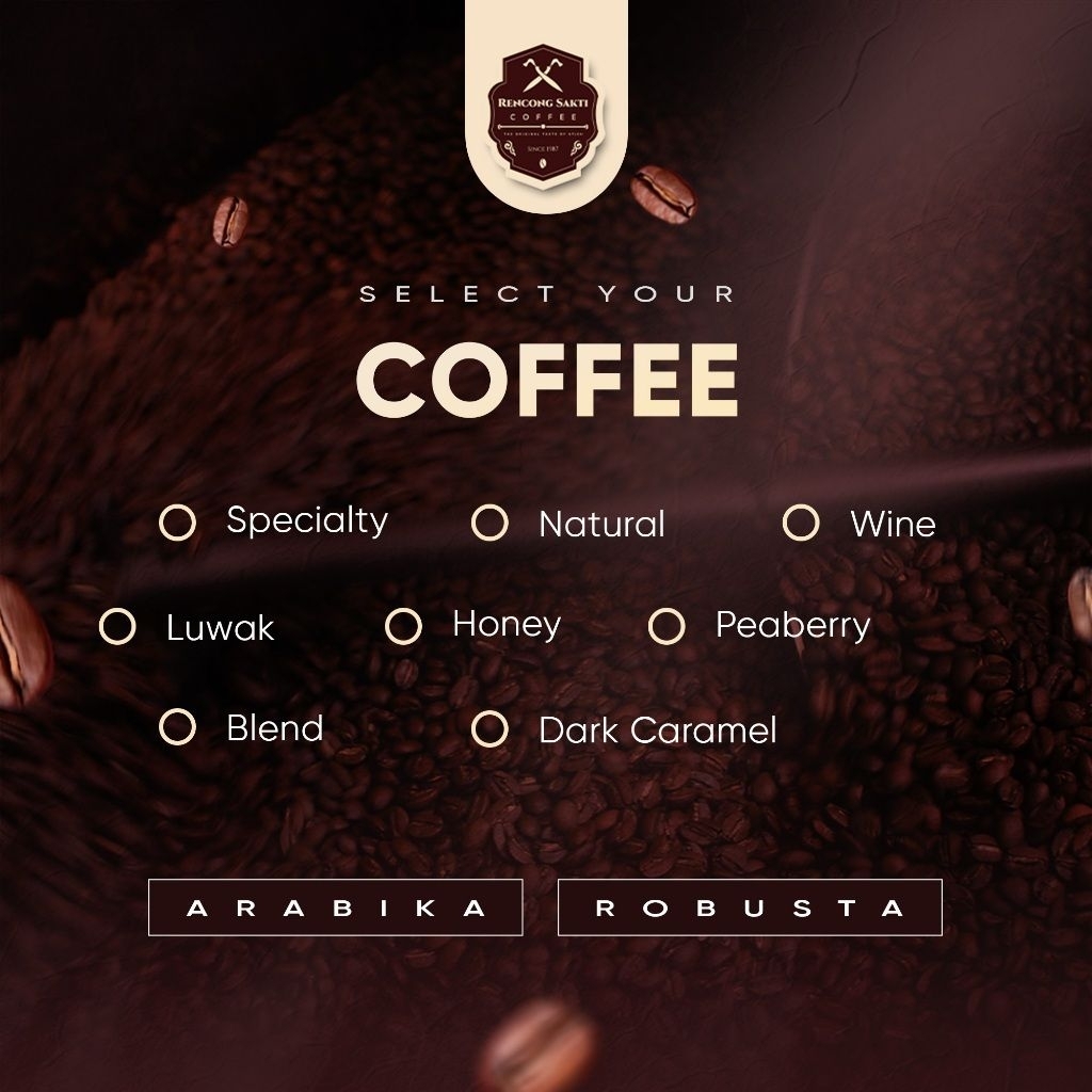 

Coffee Arabica Espresso Original 1Kg aceh