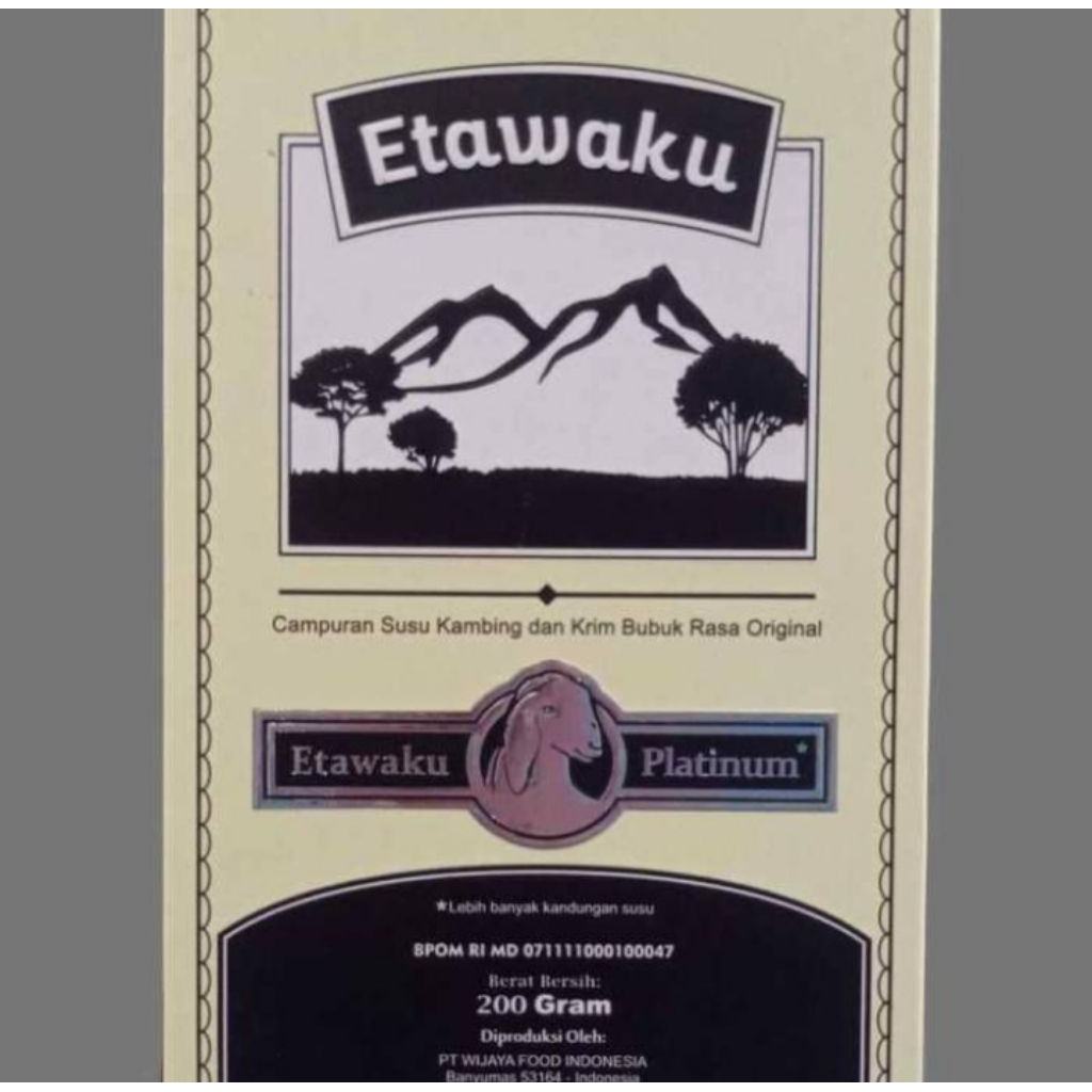 

Susu Etawaku Platinum Original Etawaku Asli