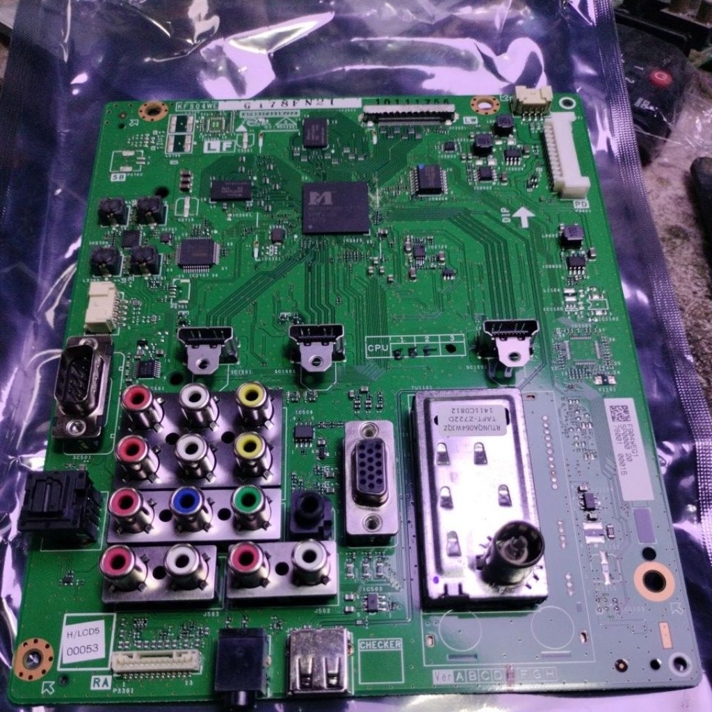MB MAINBOARD MESIN TV SHARP LC 60LE630 60LE631 60LE630M
