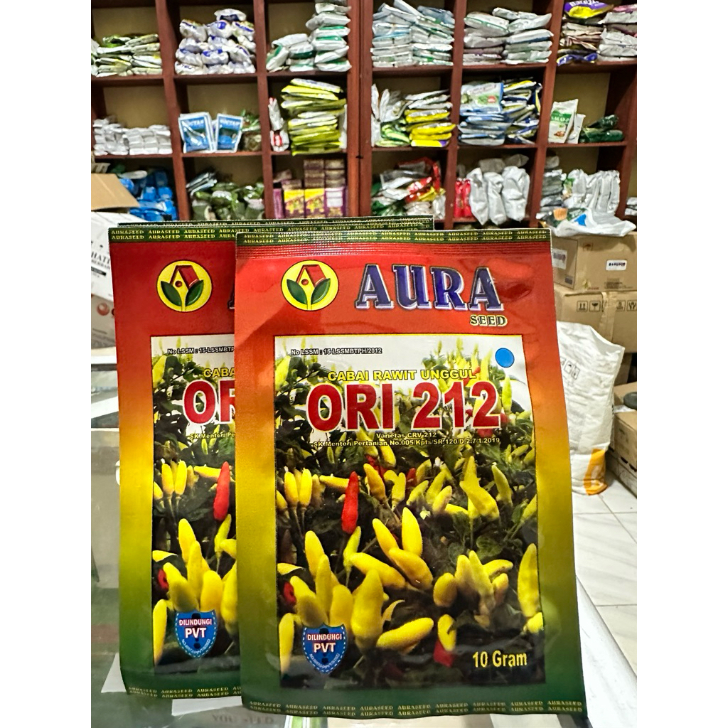 BENIH CABE RAWIT ORI 212 10gram - ORI 212 Aura seed