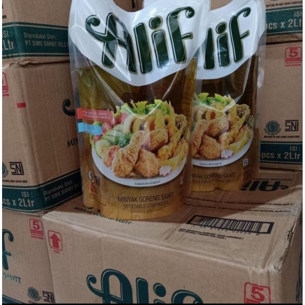 

minyak goreng Alif 1lt dan 2lt