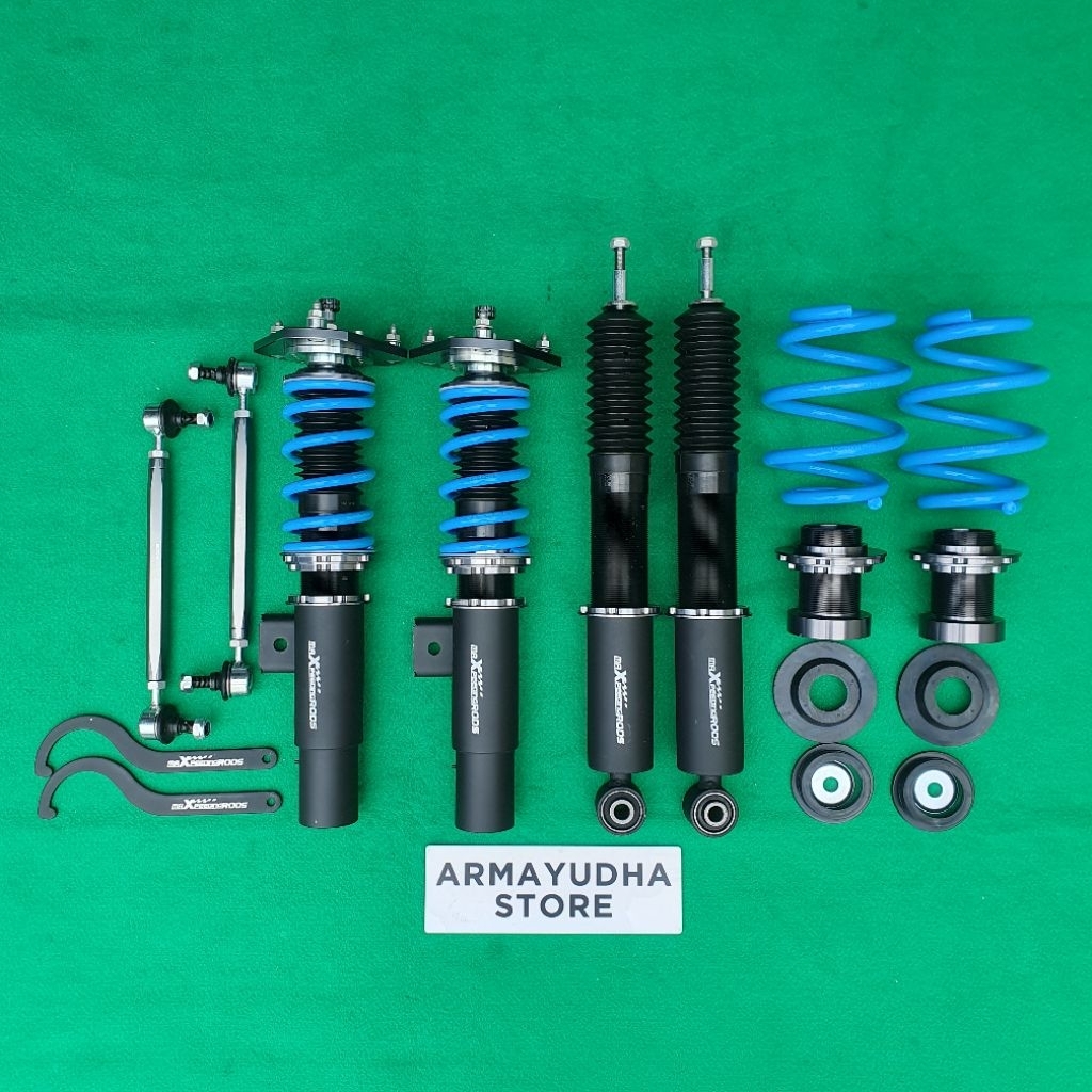 Shock Coilover maxpeedingrods T6 VW Volkswagen Golf MK5 MK6 Tsi Gti Scirocco with camber plate
