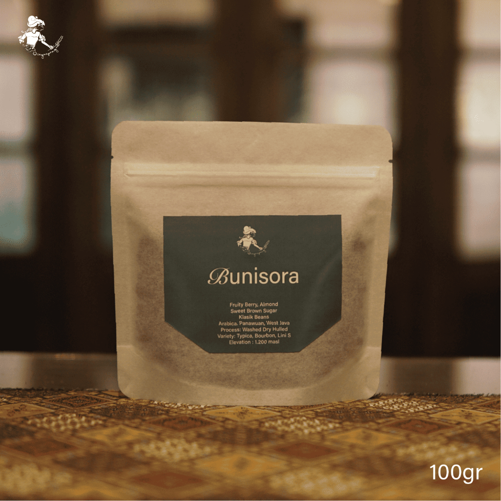 

Kopi Arabika Sunda Bunisora Washed Klasik Beans - 100gr Roasted Beans