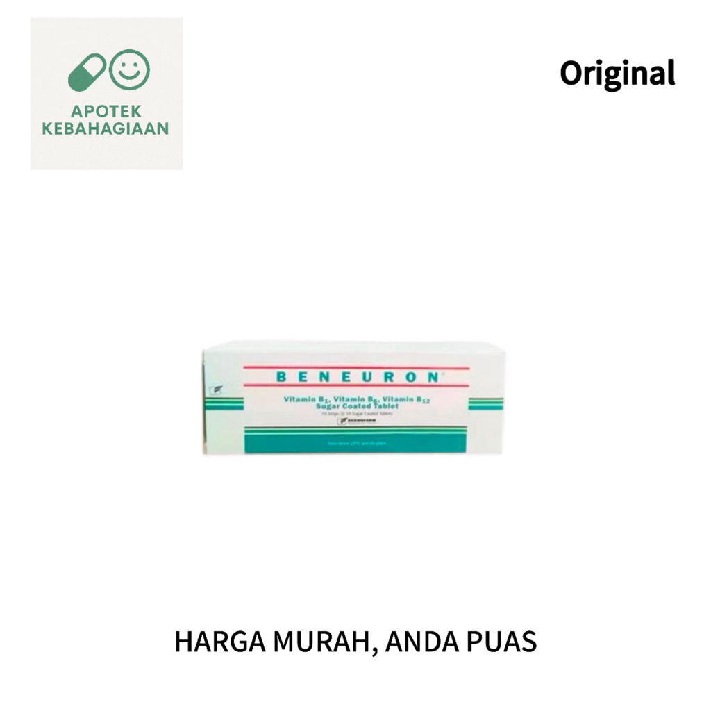 Beneuron Box Isi 100 Tablet Vitamin Suplemen