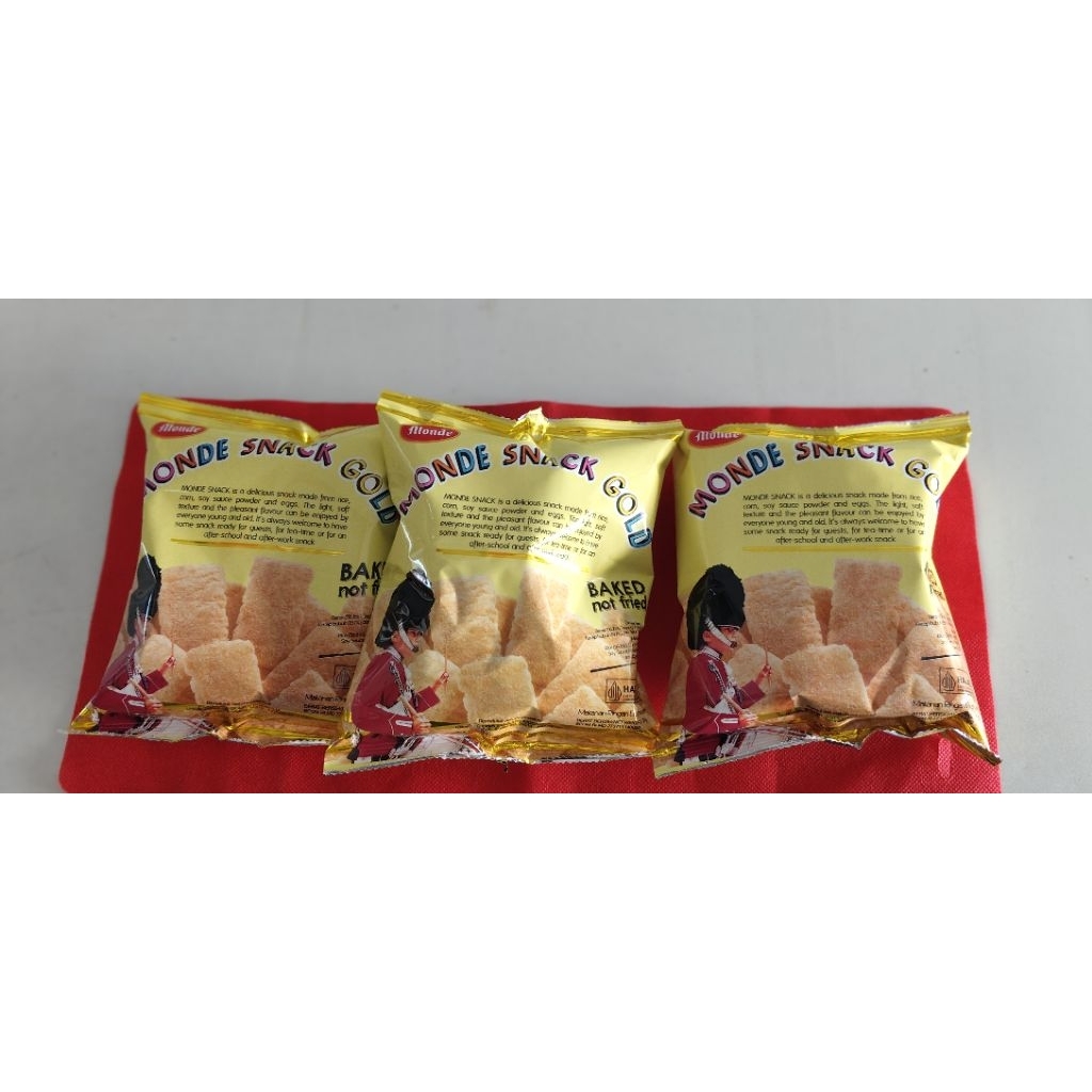 

monde snack gold 27gr