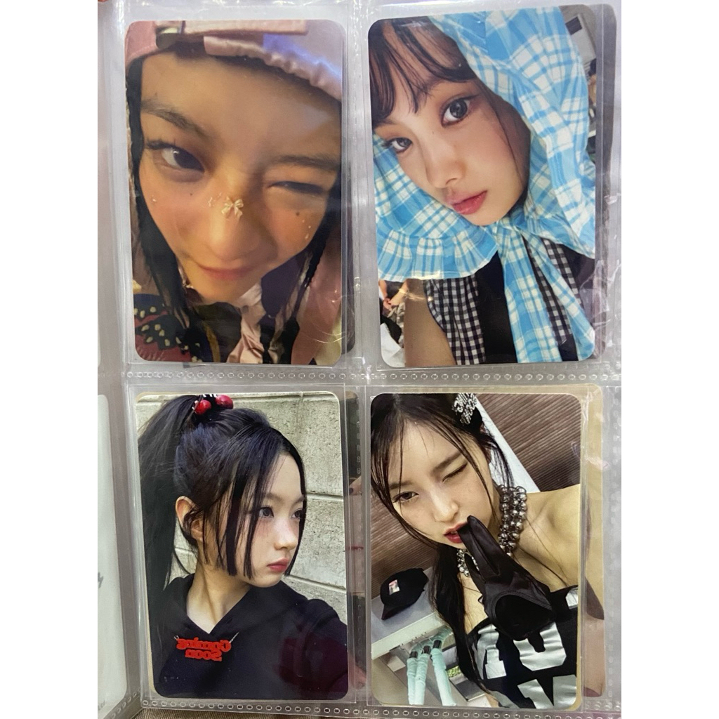 Photocard official kiiikiii & newjeans 