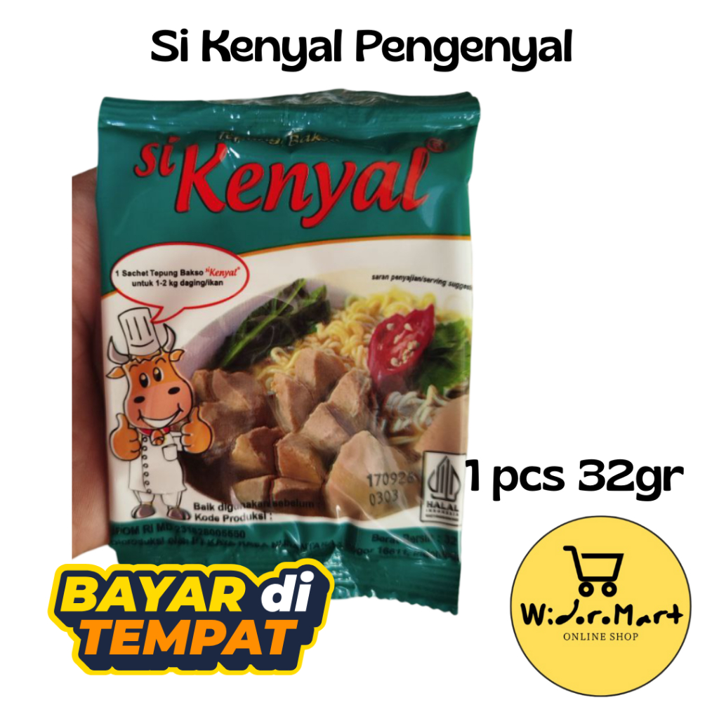 

SiKenyal Tepung Pengenyal Bakso 32 Gram