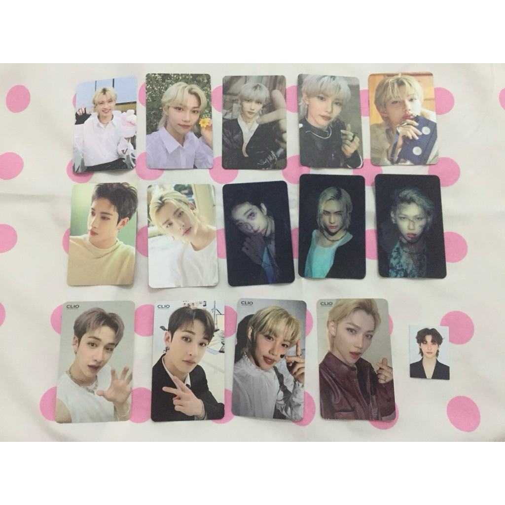 Stray Kids Skz Photocard PC Felix Bang Chan Hyunjin Clio Mild Spicy ID Unlock MD AR Lenticular Lenti