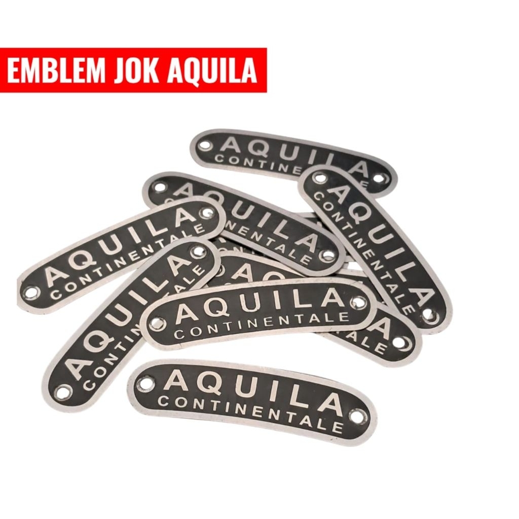 Emblem Cover Jok Depan Aquila Vespa Super Sprint Vbb Vnb