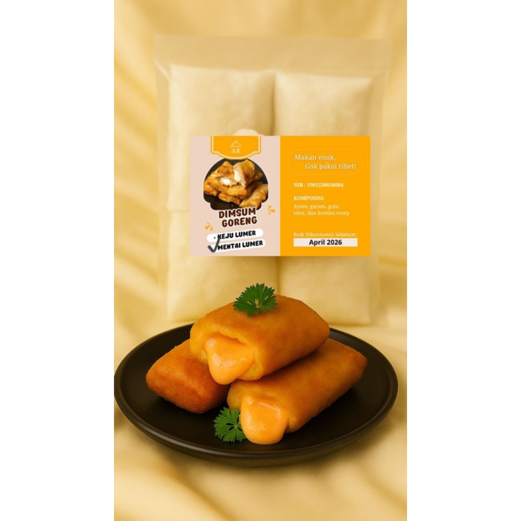 

Dimsum Goreng Variant Mentai isi 5