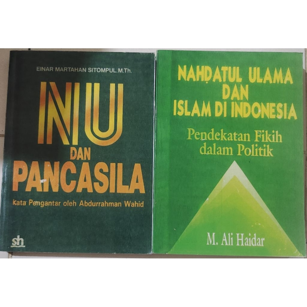 BUKU NAHDLATUL ULAMA DAN PANCASILA -NAHDLATUL ULAMA DAN ISLAM DI INDONESIA (BEKAS ORIGINAL)