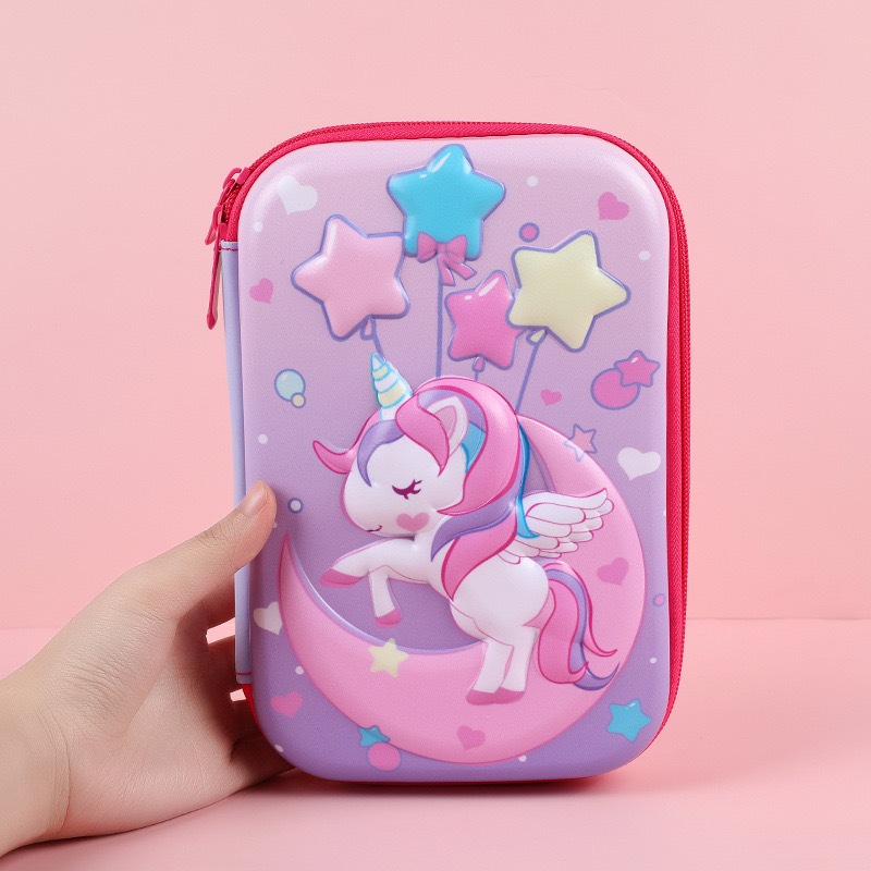 

Tempat Kotak Pensil Pulpen 3D Timbul EVA Unicorn Dinosaurus Astronot 22CM Anak Sekolah / Pencil Case Waterproof Jumbo Besar Smiggle Laki-laki Perempuan