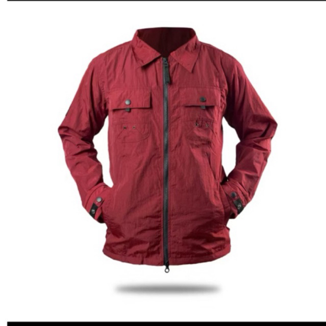 TROUBLEMAKER OVERSHIRT JACKET - CONNOISSEUR BURGUNDY