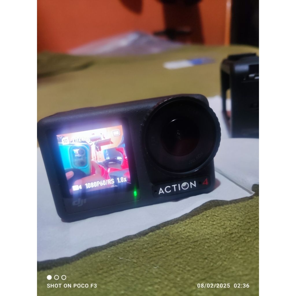 DJI Osmo Action 4 Standard - Action Cam 4K Ultra Wide - Bekas Mulus Fullset