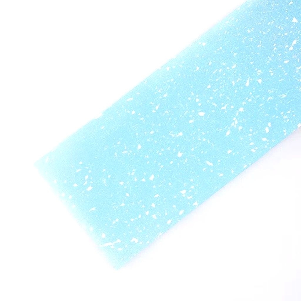 

0[5 LEMBAR / 5PCS] 026.FLOWER WRAPPING SNOW TILE LEMBARAN KAIN TILE SALJU ECER