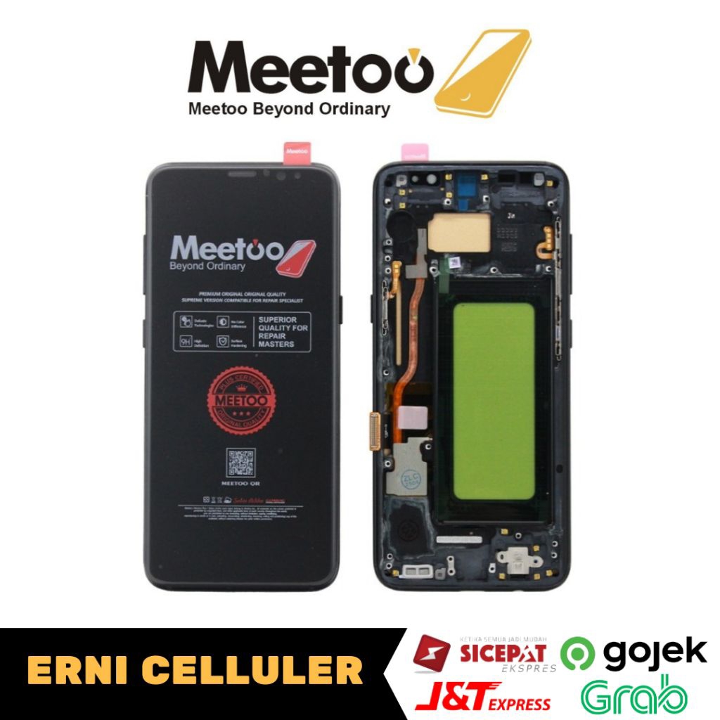 LCD SAMSUNG S8 G950 + TOUCHSCREEN + FRAME INCELL MEETOO SUPER