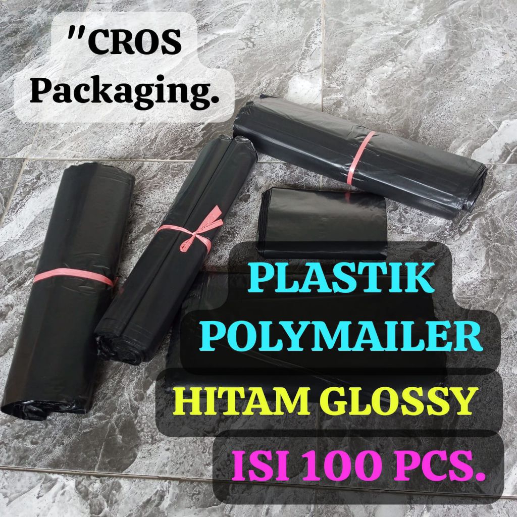 

PLASTIK POLYMAILER, WARNA HITAM SUPER GLOSSY PAKE BANGET, ISI 100 PCS, HARGA MURAH, MUTU DAN KUALITAS TERJAMIN